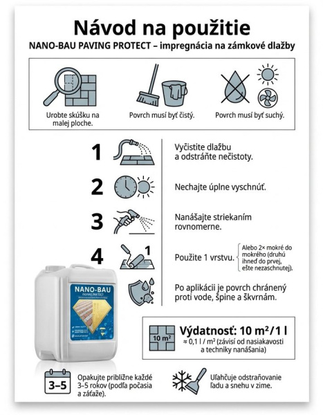 NANOBAU PAVING BANE SK INSTRUKCJ